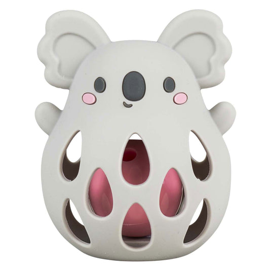 Selecta siliconen rammelaar - koala