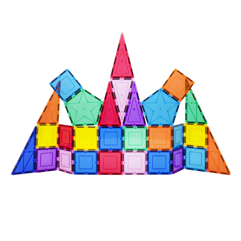 Load image into Gallery viewer, Picasso tiles tactic - constructiespeelgoed - magnetic tiles - magnetische tegels - rocket booster - stem speelgoed - creatief bouwspeelgoed - 32-delig - vanaf 3 jaar
