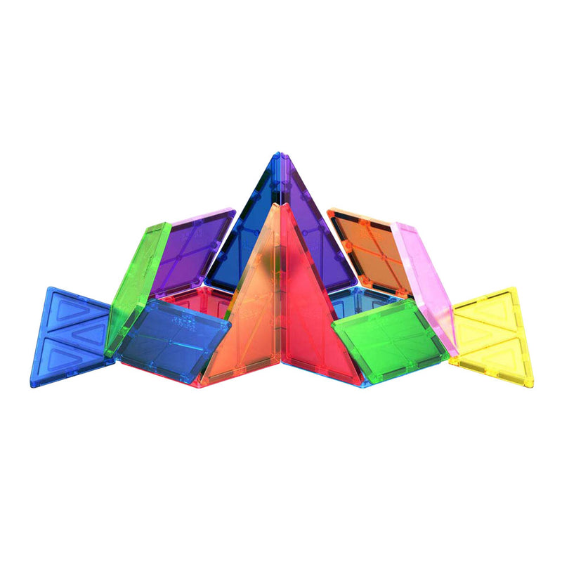 Load image into Gallery viewer, Picasso tiles tactic - constructiespeelgoed - magnetic tiles - magnetische tegels - geometry set - stem speelgoed - creatief bouwspeelgoed - 16-delig - vanaf 3 jaar
