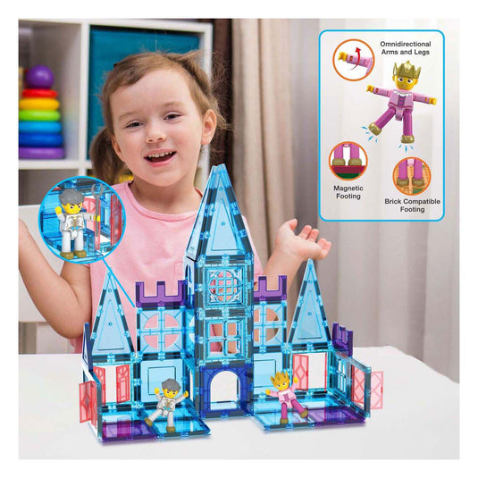 Selecta picassotiles winter theme - magnetische bouwtegels, 72dlg.