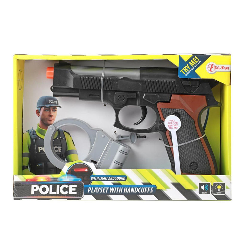 Load image into Gallery viewer, Toi-toys politieset + licht en geluid
