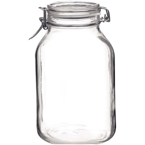 Rocco bormioli bormioli weckpot inmaakpot vierkant 1,5ltr fido pak a 6 st.