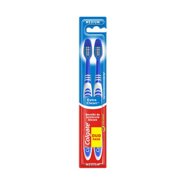 Colgate tandenborstel extra clean duo (12x2stuks)