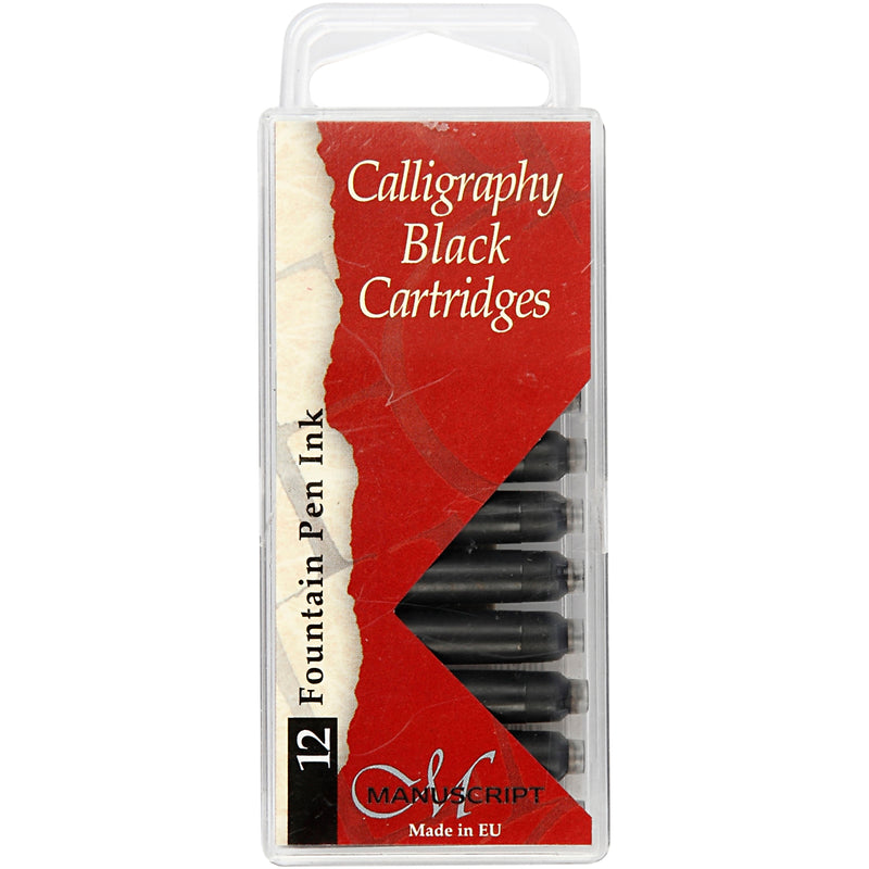 Load image into Gallery viewer, Creativ company https: www.cchobby.nl kalligrafie-vullingen-zwart-12-stuk-1-doos
