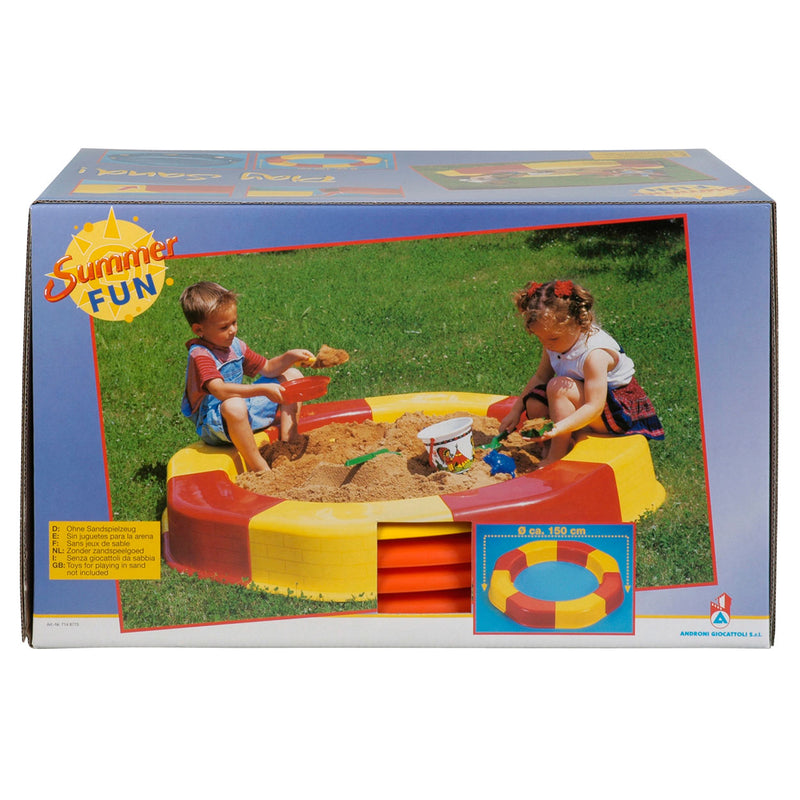 Load image into Gallery viewer, Androni zandbakring met afdekzeil
