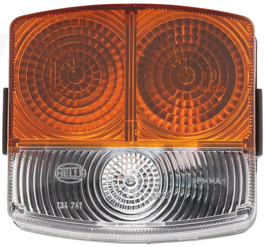 Hella multifunctioneel lampje serie 002 776 blpo-light li yellow w. uni 95x90x54mm