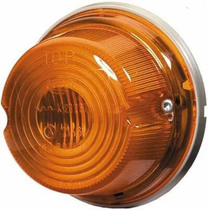 Hella blinkleuchte turn signal lights yellow uni anbau