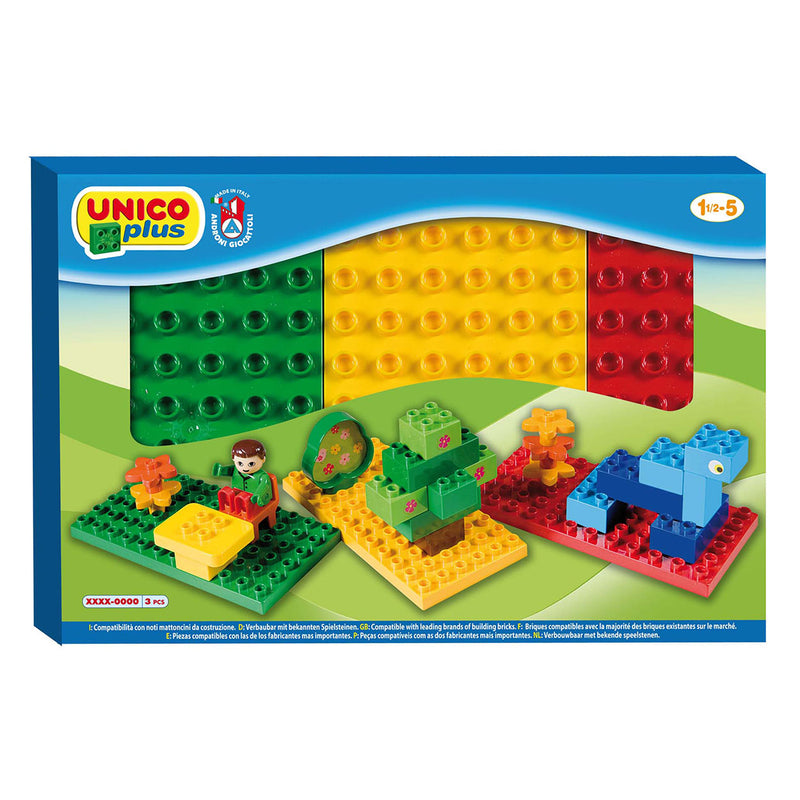 Unico bouwplaten - 3dlg.