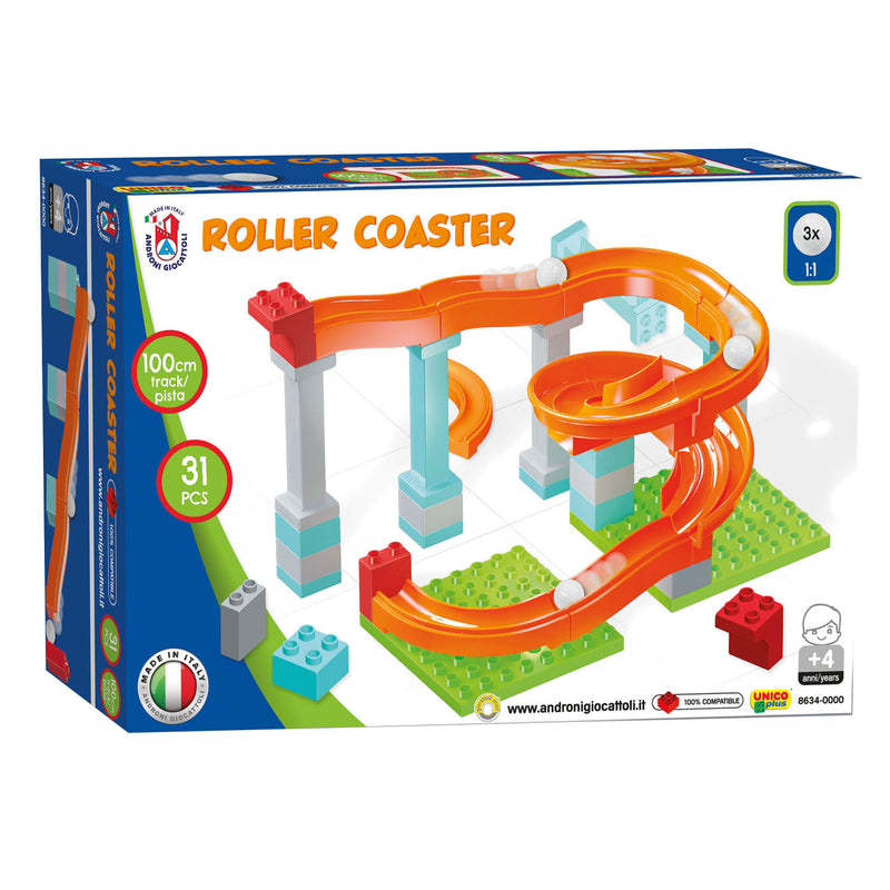 Load image into Gallery viewer, Androni knikkerbaan roller coaster set, 31dlg.
