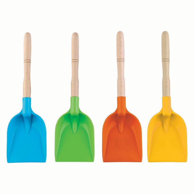 Load image into Gallery viewer, Androni schep met houten steel kleur, 34cm
