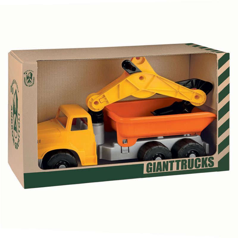Load image into Gallery viewer, Androni mega kiepvrachtwagen met grijper, 75cm

