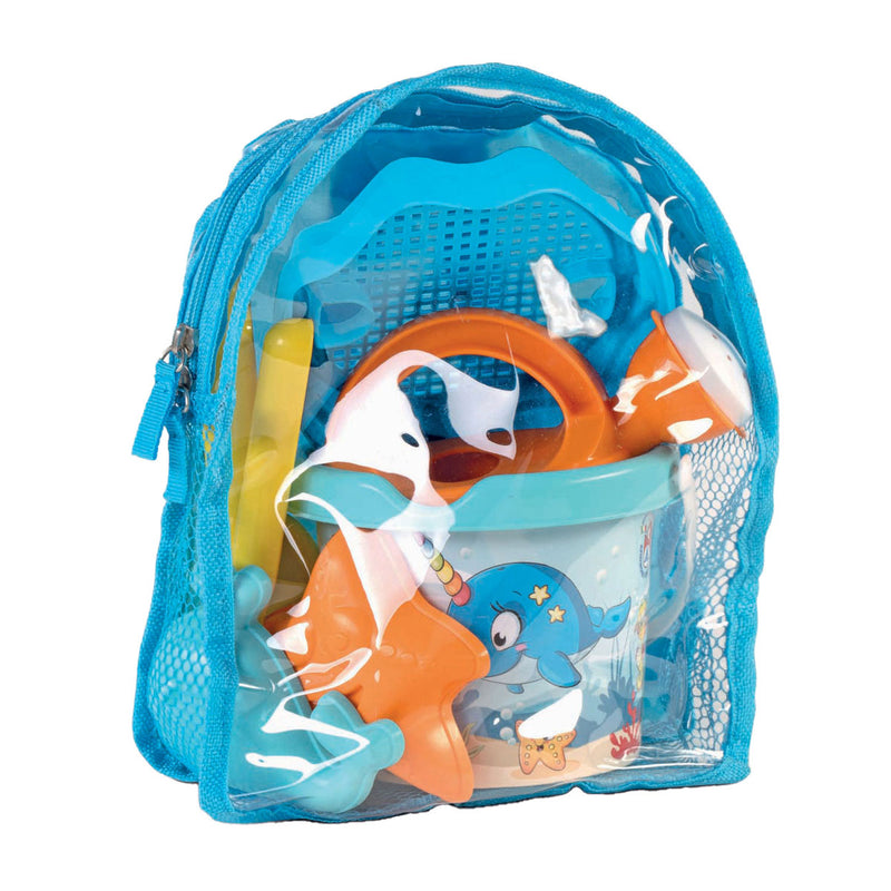 Load image into Gallery viewer, Androni rugzak met strandset walvis, 7dlg.
