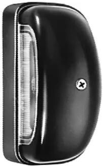 Hella kennzeichenleuchte license plate lights 105x uni attachment schw.geh.