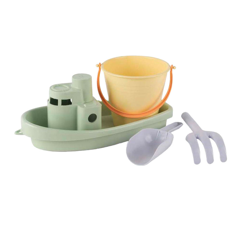 Load image into Gallery viewer, Dantoy pastel boot en zandspeelset, 4dlg.
