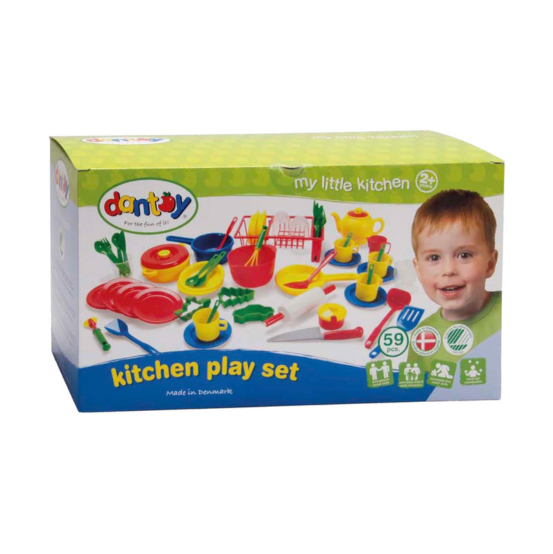 Load image into Gallery viewer, Dantoy keukenservies, 59dlg.
