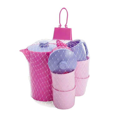 Dantoy koffieset roze, lila 17dlg.
