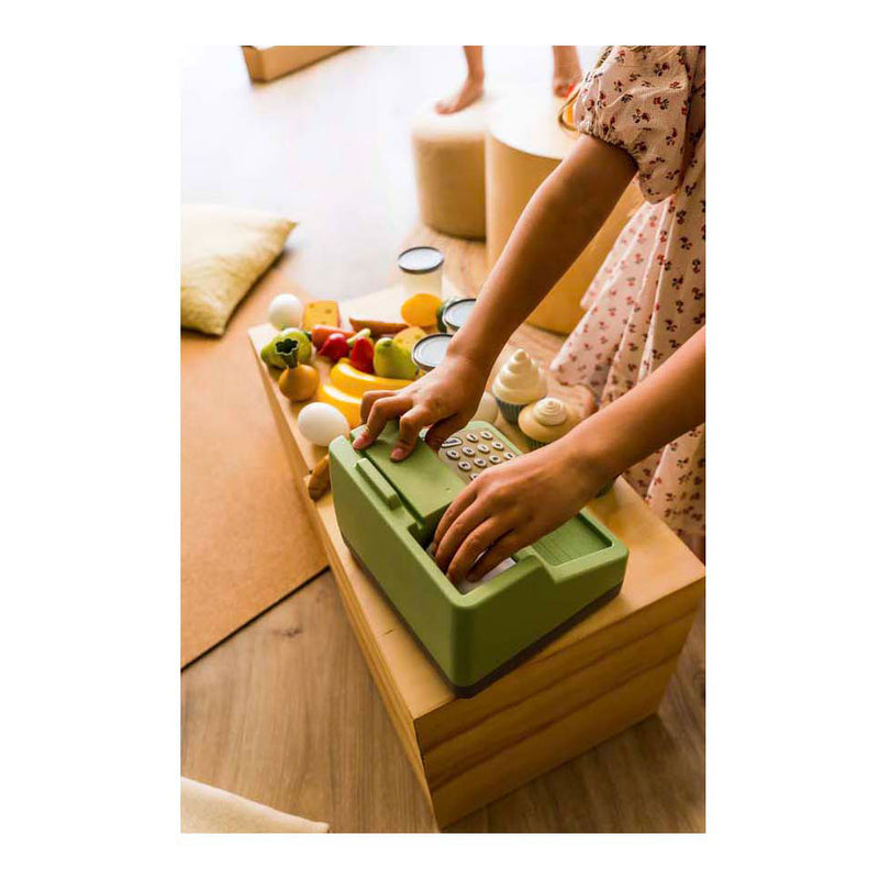Load image into Gallery viewer, Dantoy kassa met winkelmandje en accessoires
