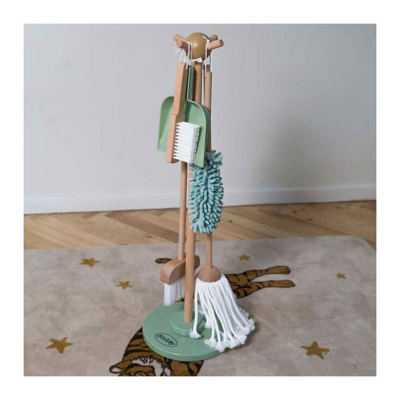 Load image into Gallery viewer, Dantoy houten schoonmaakset, 6dlg.
