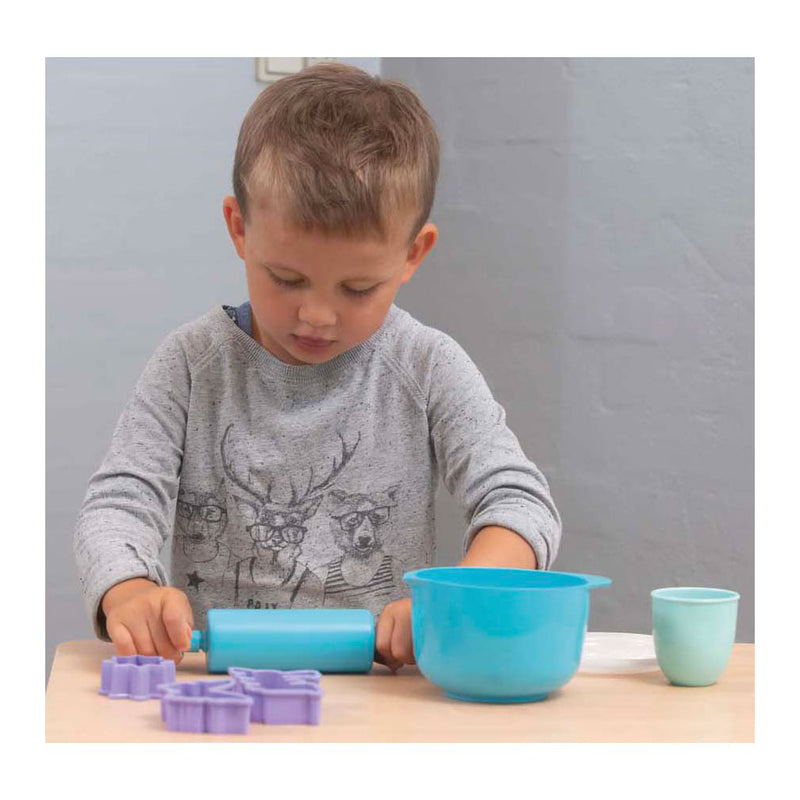 Load image into Gallery viewer, Dantoy koffie en bakset - kleurrijk speelgoed keukenset voor kinderen.
