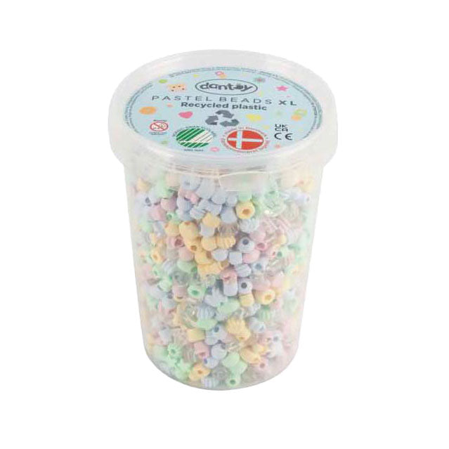 Load image into Gallery viewer, Dantoy pastel kralen xl, 1580st.
