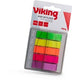Pop-up index office depot 45x12mm assorti neon dispenser 200 vel
