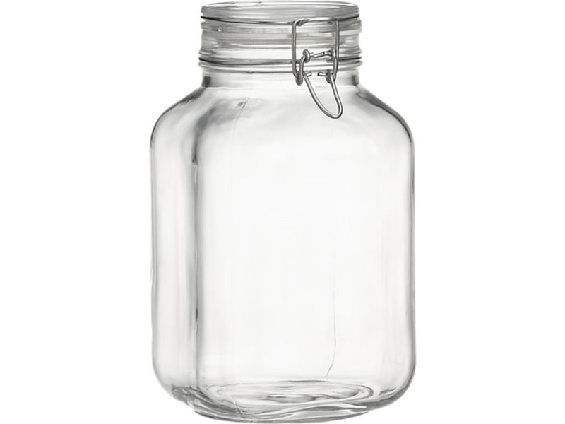 Load image into Gallery viewer, Rocco bormioli klempot vierkant 3,0ltr fido
