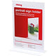Folderhouder office depot a4 transparant
