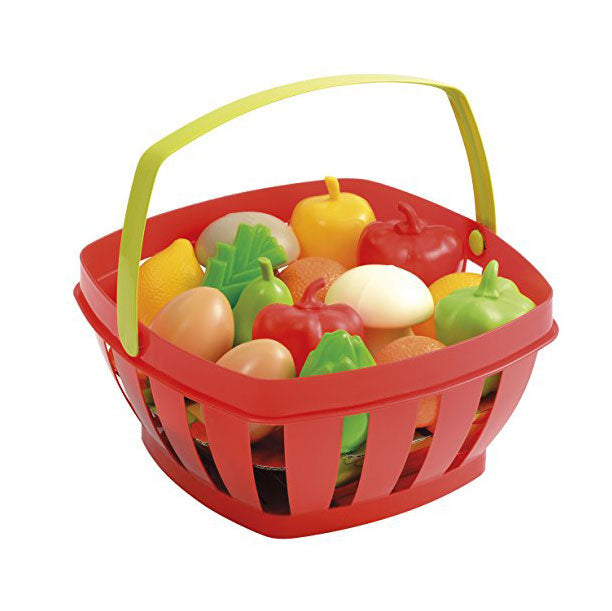 Load image into Gallery viewer, Ecoffier mand gevuld met groenten en fruit
