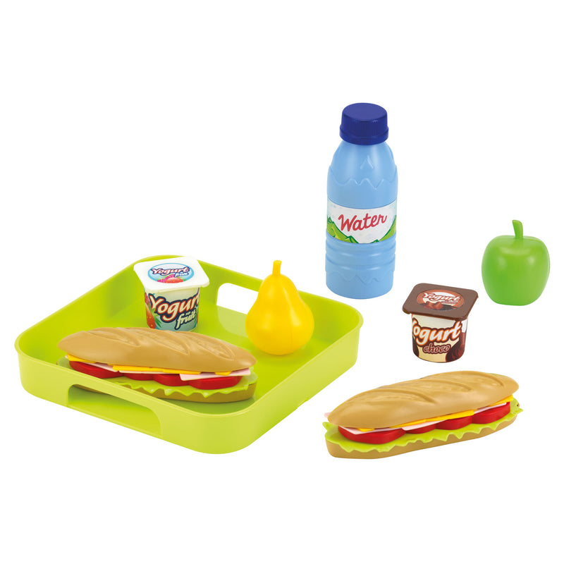Load image into Gallery viewer, Ecoffier ecoiffier chef sandwich set op dienblad
