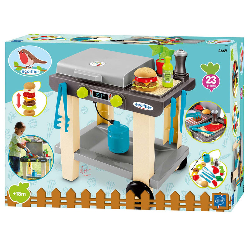 Load image into Gallery viewer, Ecoiffier barbecue met accessoires
