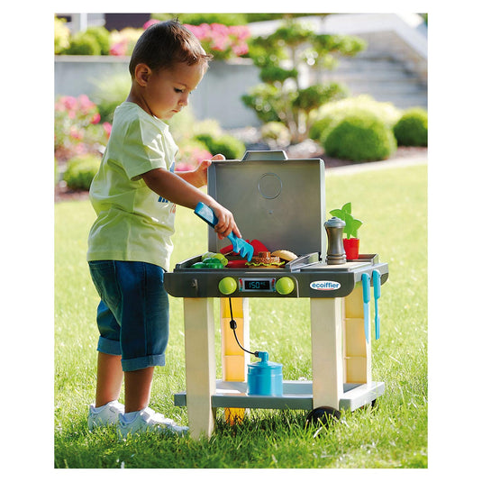 Ecoiffier barbecue met accessoires