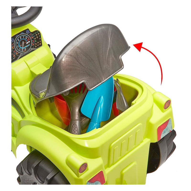 Load image into Gallery viewer, Ecoiffier tractor met aanhanger
