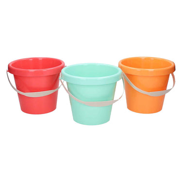 Ecoiffier emmer kleur met rand - 19cm