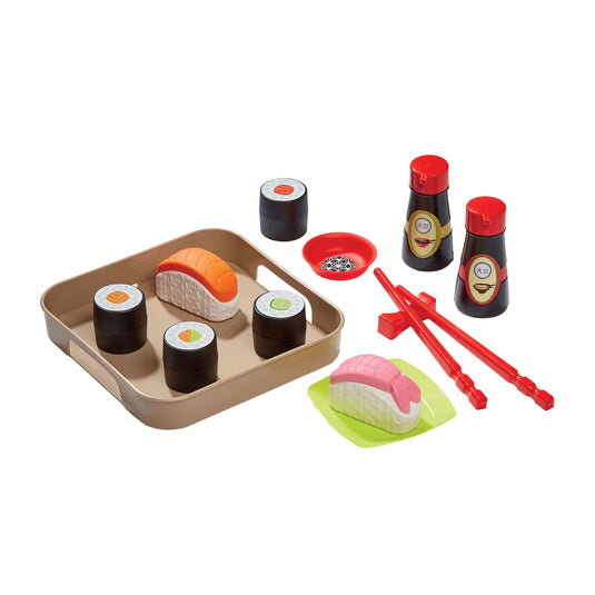 Ecoiffier speeleten sushi speelset, 14dlg.