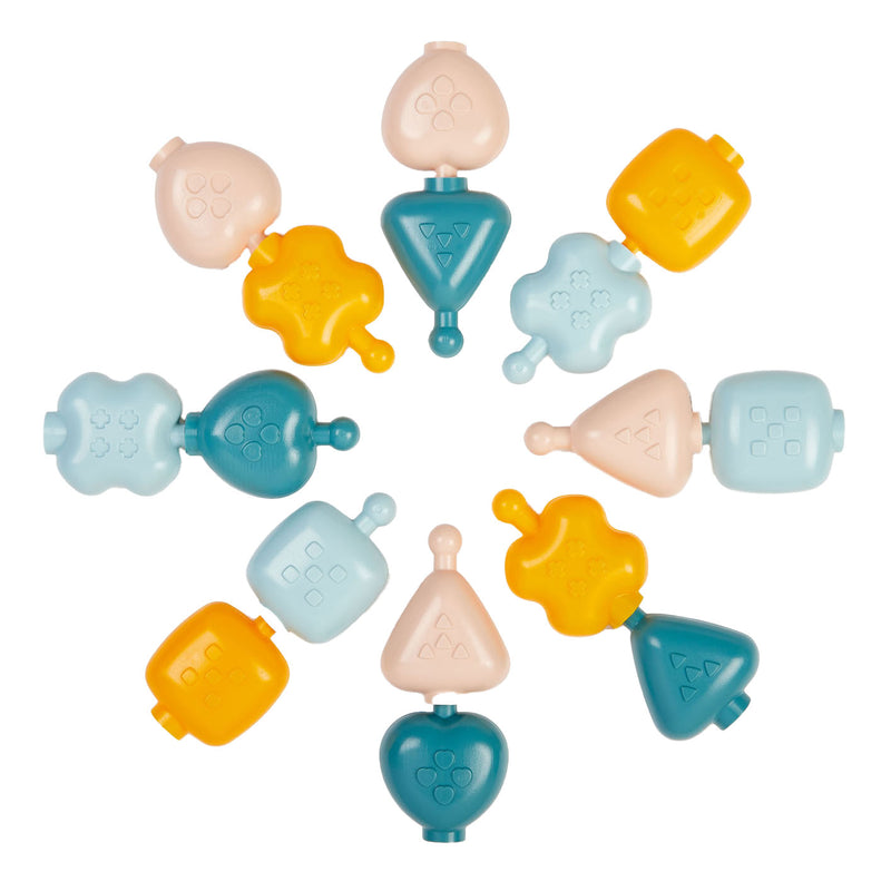 Load image into Gallery viewer, Abrick motoriekkralen bouwspeelset, 16dlg.
