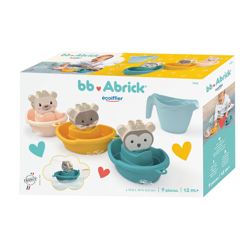 Load image into Gallery viewer, Abrick ecoiffier bb badbootjes dieren met gieter - 7dlg.
