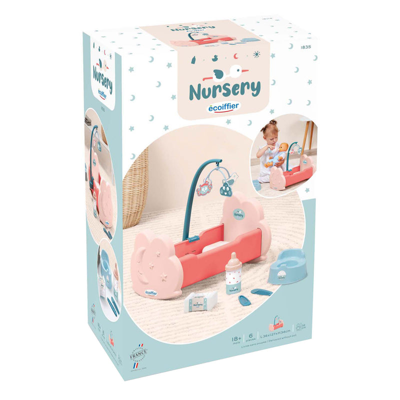 Load image into Gallery viewer, Écoiffier ecoiffier poppenwieg met accessoires, 6dlg.
