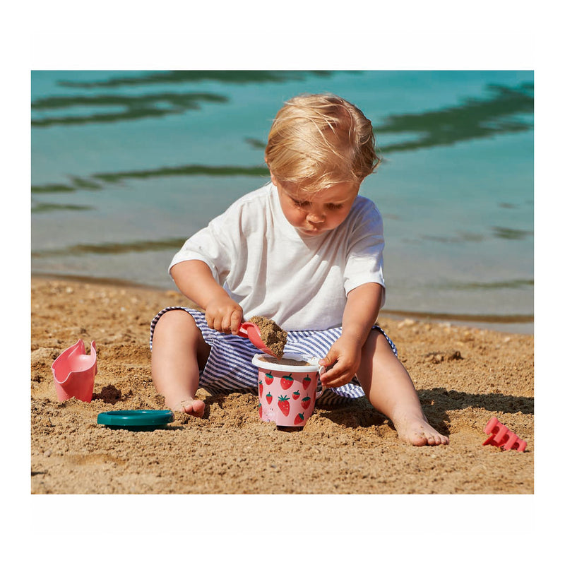 Load image into Gallery viewer, Ecoiffier strandset aardbei, 4dlg.
