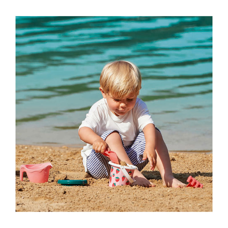 Load image into Gallery viewer, Ecoiffier strandset aardbei, 4dlg.
