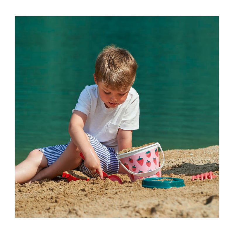 Load image into Gallery viewer, Ecoiffier strandset aardbei, 6dlg.
