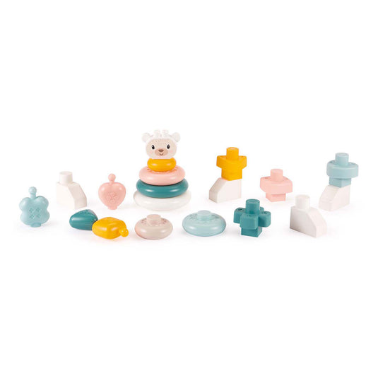 Ecoiffier abrick baby mijn eerste activiteitentafel, 21dlg.