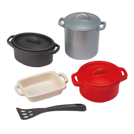 Écoiffier ecoiffier 100% chef pannen en eetset - 8dlg.