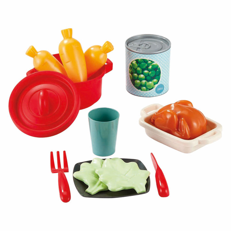 Load image into Gallery viewer, Ecoiffier 100% chef servies in opbergbox - 70dlg.
