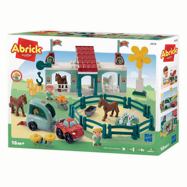 Ecoiffier abrick paardenrenbaan - 60dlg.