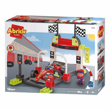 Ecoiffier abrick speelset pit stop formule 1