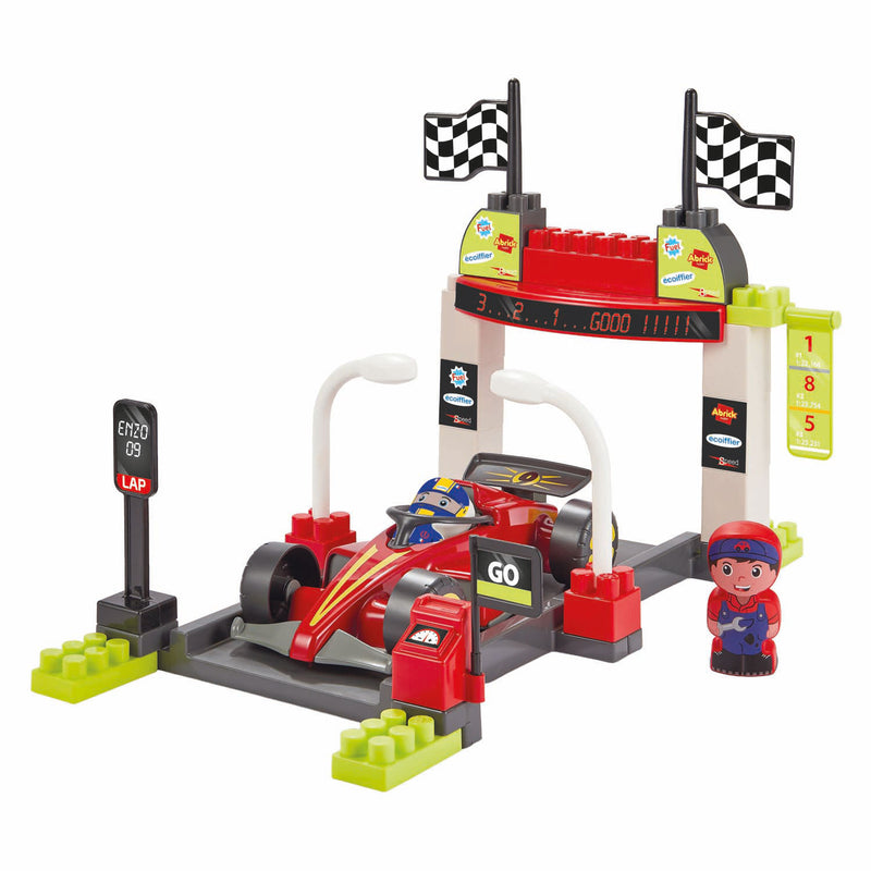 Load image into Gallery viewer, Ecoiffier abrick speelset pit stop formule 1
