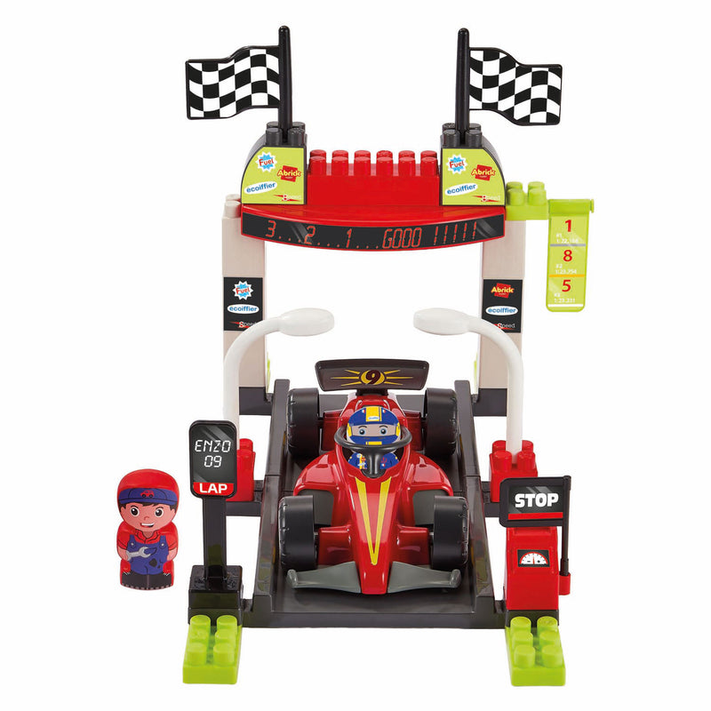 Load image into Gallery viewer, Ecoiffier abrick speelset pit stop formule 1
