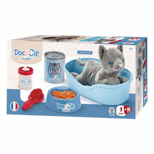 Ecoiffier doc cie kat met accessoires - 9dlg.