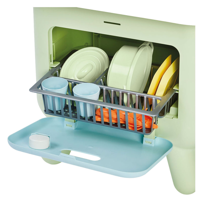 Load image into Gallery viewer, Ecoiffier eociffier vert azur saliekleurige keuken - 17dlg.
