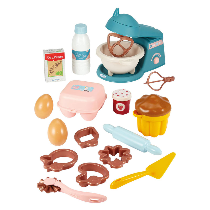 Load image into Gallery viewer, Ecoiffier vert azur patisserieset - 19dlg.

